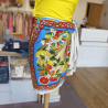 Paréo coloré à motifs agrumes