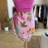 Paréo coloré à motifs agrumes