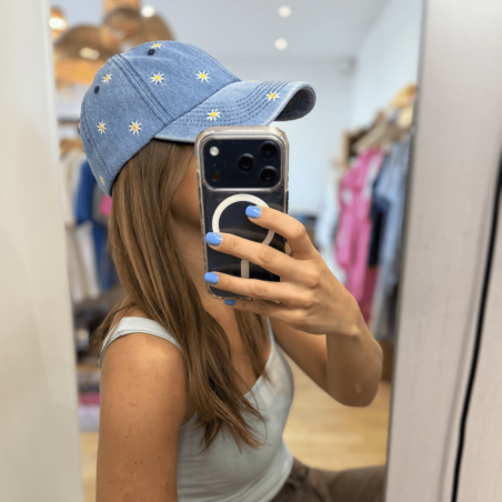 Casquette pâquerettes
