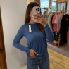 T-shirt MOCA bleu