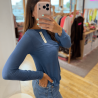 T-shirt MOCA bleu