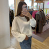 Pull LUCIE blanc