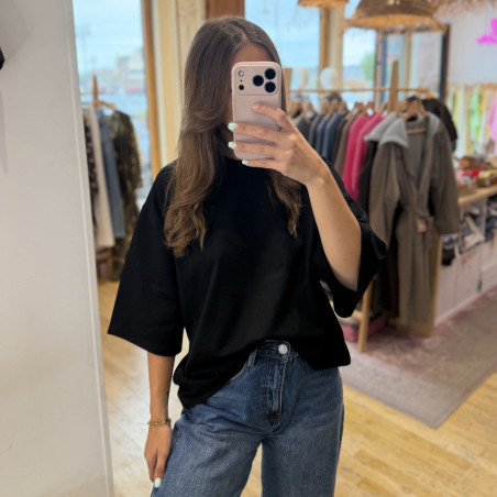 T-shirt LOVE noir