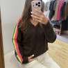 Pull ARIEL marron