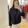 Manteau LEONIE bleu marine