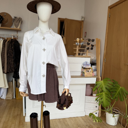 Chemise OMBLINE blanche