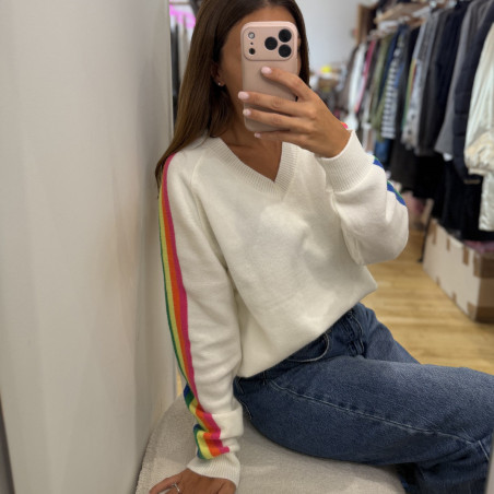 Pull ARIEL écru