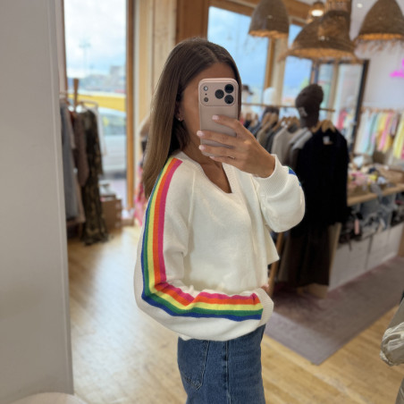 Pull ARIEL écru