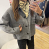 Manteau LEONIE gris
