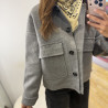 Manteau LEONIE gris