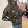 Gilet BANDANA kaki