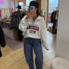 Sweat AMERICAN gris