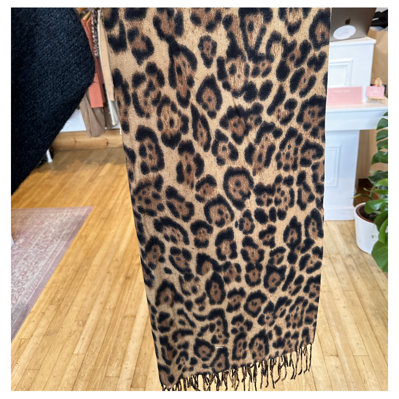 Echarpe léopard