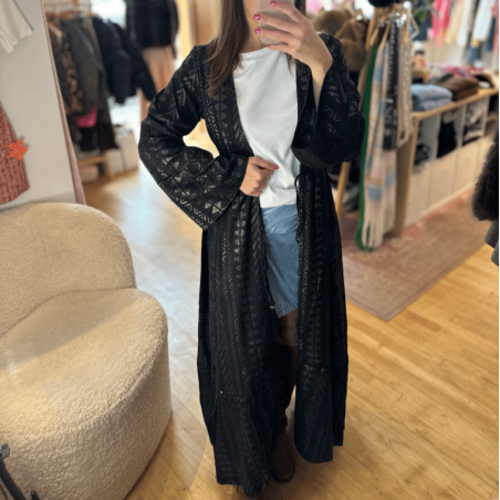 Kimono JUSTINE noir