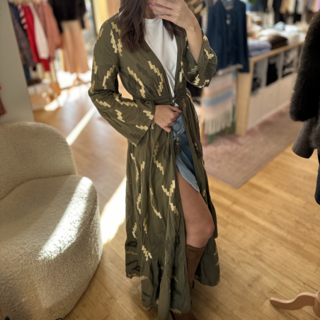 Kimono JUSTINE kaki