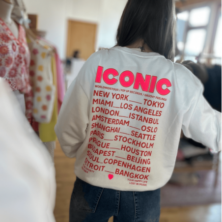Sweat ICONIC blanc